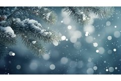 decor christmas snowfall branch festive ai generated Product Image 1