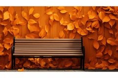 autumn orange seasonal abstract vibrant ai generated Product Image 1