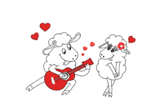 Funny Valentine Machine Embroidery File Product Image 1