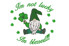 Irish Gnomes, St. Patrick Machine embroidery design Product Image 1