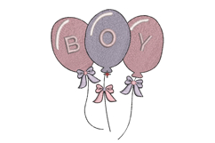 It's a Boy Machine Embroidery Design Product Image 1