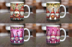 Mug Wrap Sublimation - christmas gnome santa claus Product Image 1