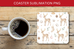 square coaster seamless pattern - deer Product Image 1