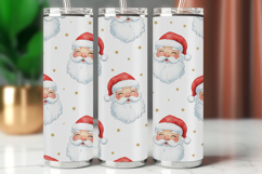 Tumbler Wrap Seamless Pattern - santa claus Product Image 1