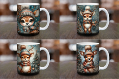 Mug Wrap Sublimation - baby deer Product Image 1