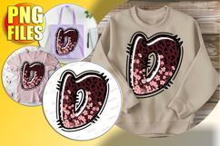 D Doodle Letter Valentine Bright Loving Icon! Product Image 1