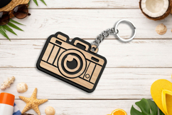 SVG Summer Keychain Photo Camera Gift Laser Present Ocean Product Image 2