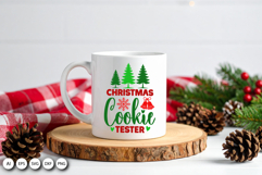 Christmas Cookie Tester SVG - Festive Baking Lover Design Product Image 4