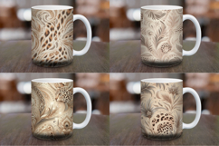 Mug Wrap Sublimation - leopard skin texture Product Image 1