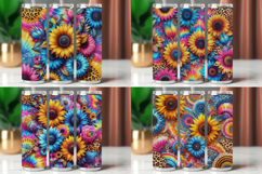 Tumbler Wrap 20 oz - neon sunflower Product Image 1