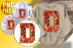 D Doodle Letter Valentine Bright Sweet Design! Product Image 1