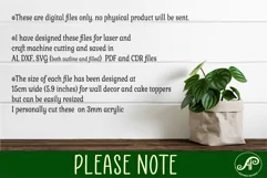 Fairy number cake toppers, 10 designs SVG laser cut Product Image 4