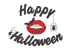Happy Halloween, Halloween web, Machine Embroidery Product Image 1