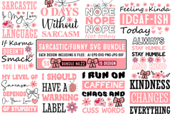 Sarcastic SVG Bundle,Funny SVG Bundle,Kindness svg Bundle Product Image 2