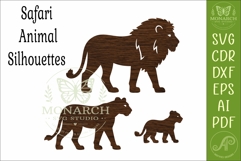 Safari Animal, African Wildlife Silhouettes 9 Product Image 4