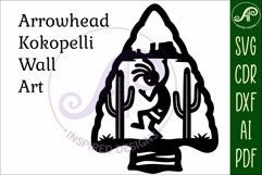 Arrowhead Kokopelli wall sign 2 Product Image 4