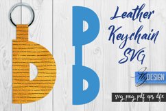 Leather Keychain SVG Design | Keychaine Design | SVG File Product Image 1