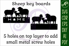 Farm Sheep Key holder designs Product Image 4