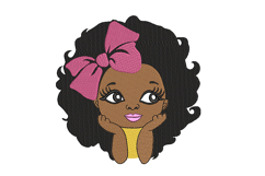 American Girl Machine Embroidery file Product Image 1