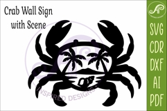 Coastal Crab Wall Art Beach House Decor Island Product Image 4