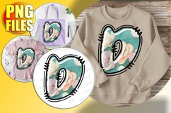 D Doodle Letter Valentine Playful Loving Spirit! Product Image 1
