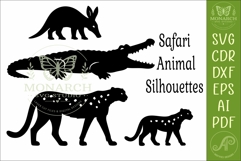 Safari Animal, African Wildlife Silhouettes 7 Product Image 4