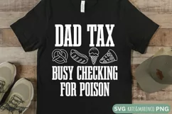 Father's Day SVG | Funny Dad SVG | Dad Tax Sublimation Product Image 2