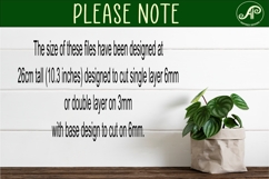 Christmas tree stand, laser cut file, New Zealand theme 3 Product Image 4