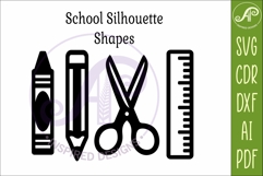 School Icons SVG Teacher Classroom Clipart 3 Product Image 4