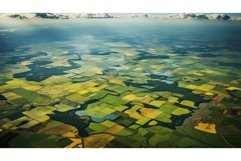 geology dissected plateau landscape ai generated Product Image 1