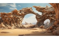 canyon rock desert landscape ai generated Product Image 1