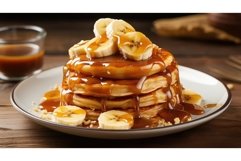 fluffy tasty pancake food ai generated Product Image 1