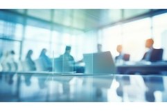privacy blur glass business ai generated Product Image 1