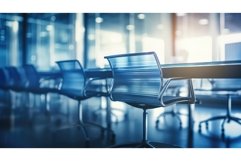 design blur chair business ai generated Product Image 1