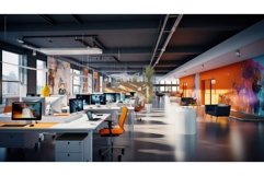 digitalization modern business background ai generated Product Image 1