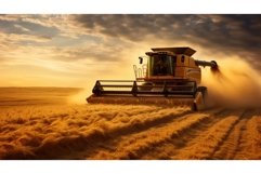 rural farmland landscape photograph ai generated Product Image 1