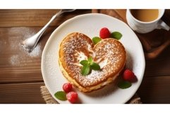 dessert baked pancake food ai generated Product Image 1