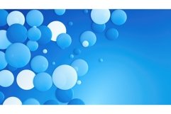abstract blue dots background ai generated Product Image 1