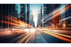 urban blur place business ai generated Product Image 1