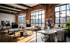 creative loft business background ai generated Product Image 1