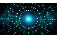 abstract light dots background ai generated Product Image 1