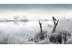 wetland salt marsh landscape ai generated Product Image 1