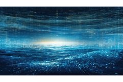 automation future digital background ai generated Product Image 1
