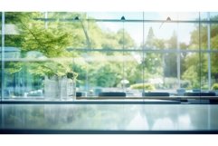 privacy blur glass business ai generated Product Image 1