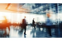 agility blur contemporary business ai generated Product Image 1