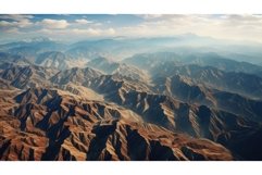 ridge plateau mountains landscape ai generated Product Image 1