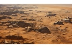 dunes rock desert landscape ai generated Product Image 1