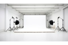 blank studio empty background ai generated Product Image 1