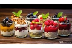 gluten diet dessert food ai generated Product Image 1
