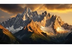 uplift fold mountains landscape ai generated Product Image 1